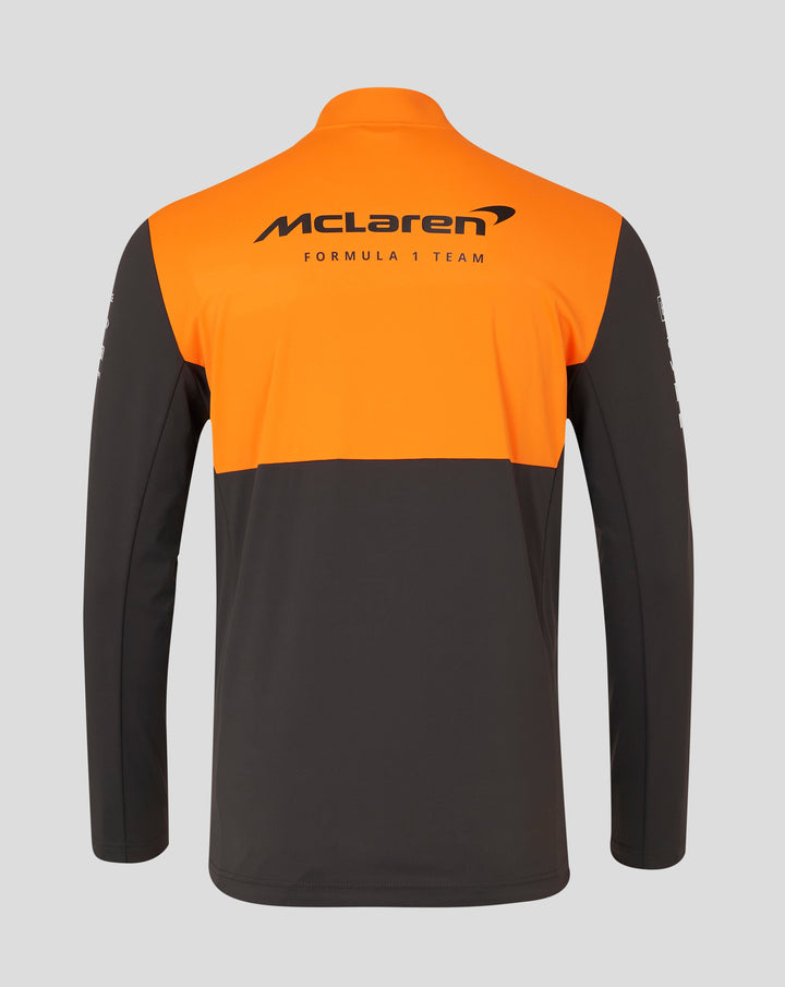 2024 McLaren F1™ Team Men's Softshell Jacket - Papaya