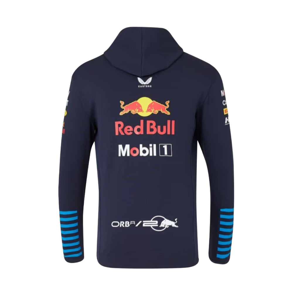 2024 Red Bull Racing F1™ Team Men's Full Zip Hooded Sweatshirt - Navy