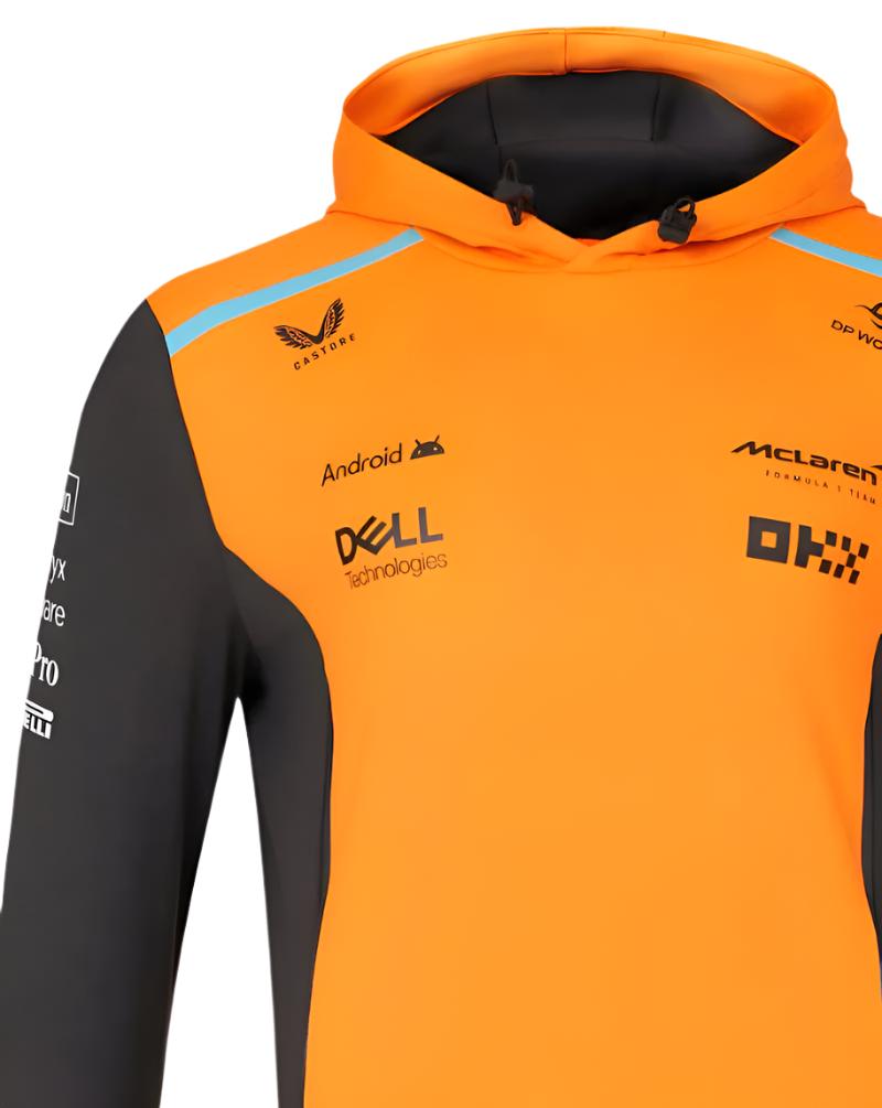 2024 McLaren F1™ Team Hooded Sweatshirt - Papaya Orange