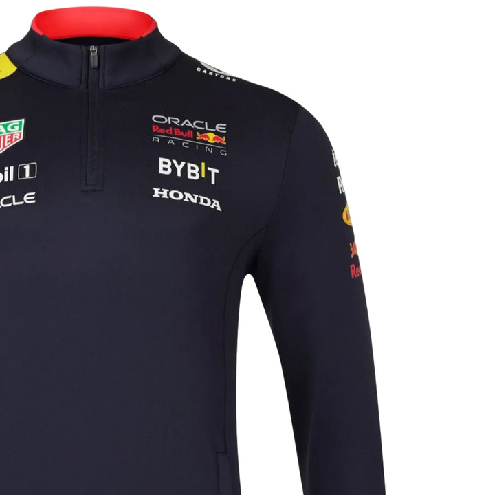 2024 Red Bull Racing F1™ Team Unisex's 1/4 Zip Layer - Navy