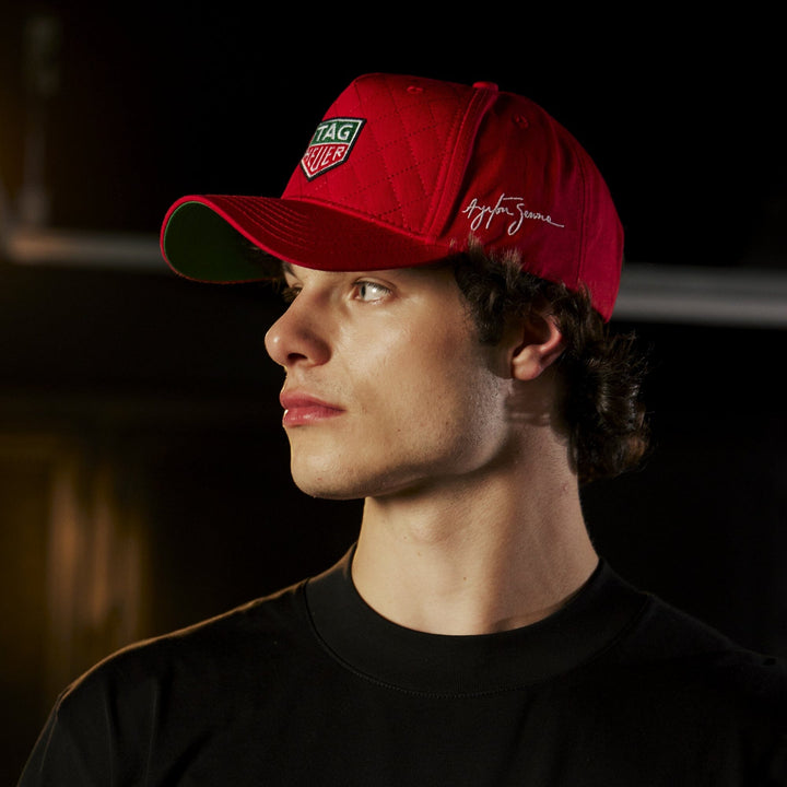 Ayrton Senna Qualified F1 X Tag Heuer Race Unisex Cap - Red