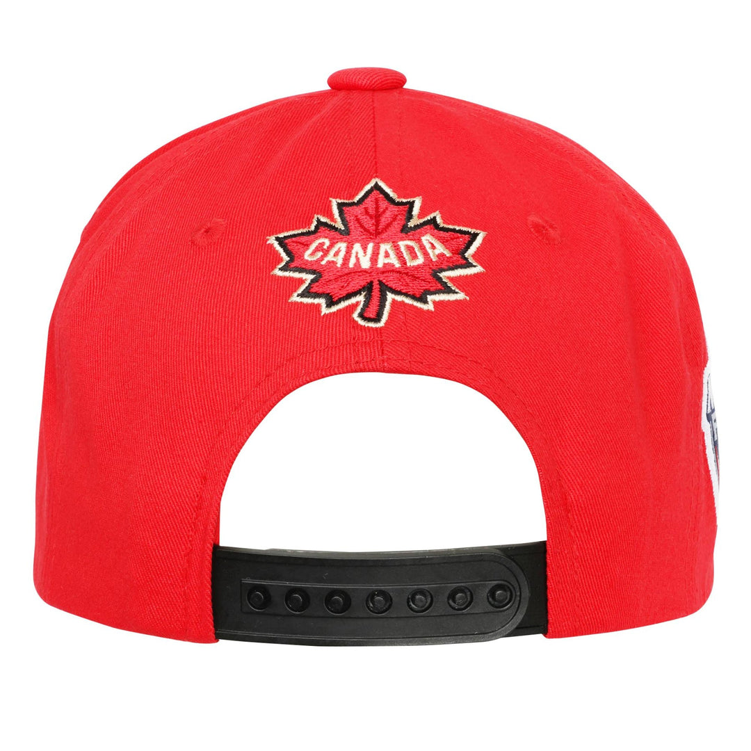 2025 Team Canada 4 Nations Face-Off Baseball Unisex Cap - Red 