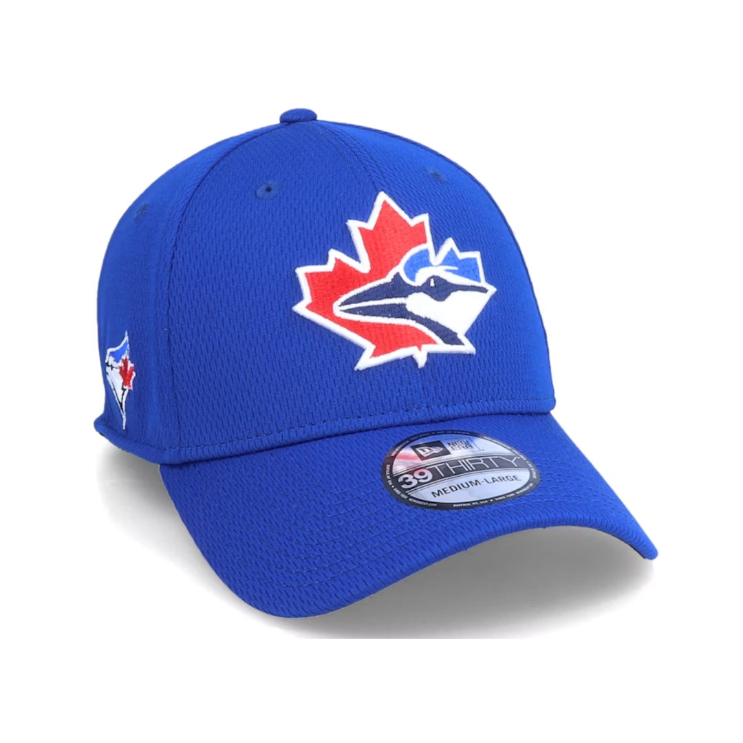 Toronto Blue Jays MBL 39Thirty Batting Practise Blue Flexfit Baseball Men's Cap - Blue