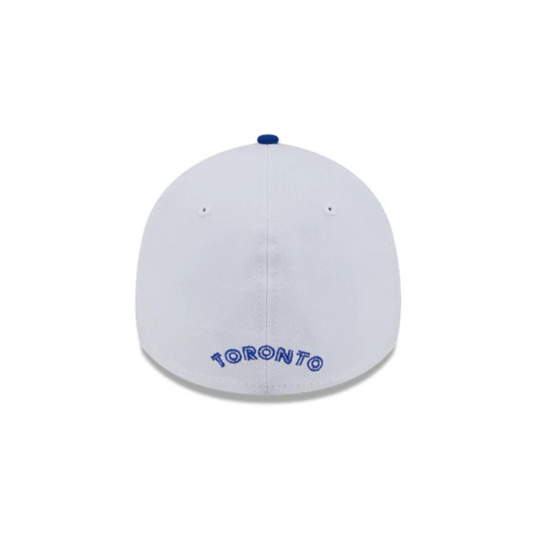 Toronto Blue Jays New Era 39Thirty Baseball Adult Hat - White