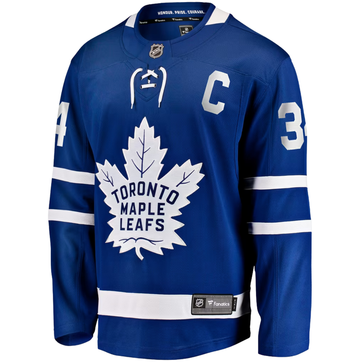 Toronto Maple Leafs Auston Matthews Breakaway Hockey Jersey - Men - Blue