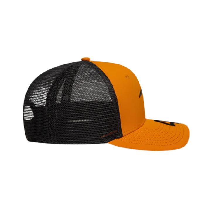 2025 McLaren F1™ Team Lando Norris Youth 9Seventy Trucker Cap - Orange and Black