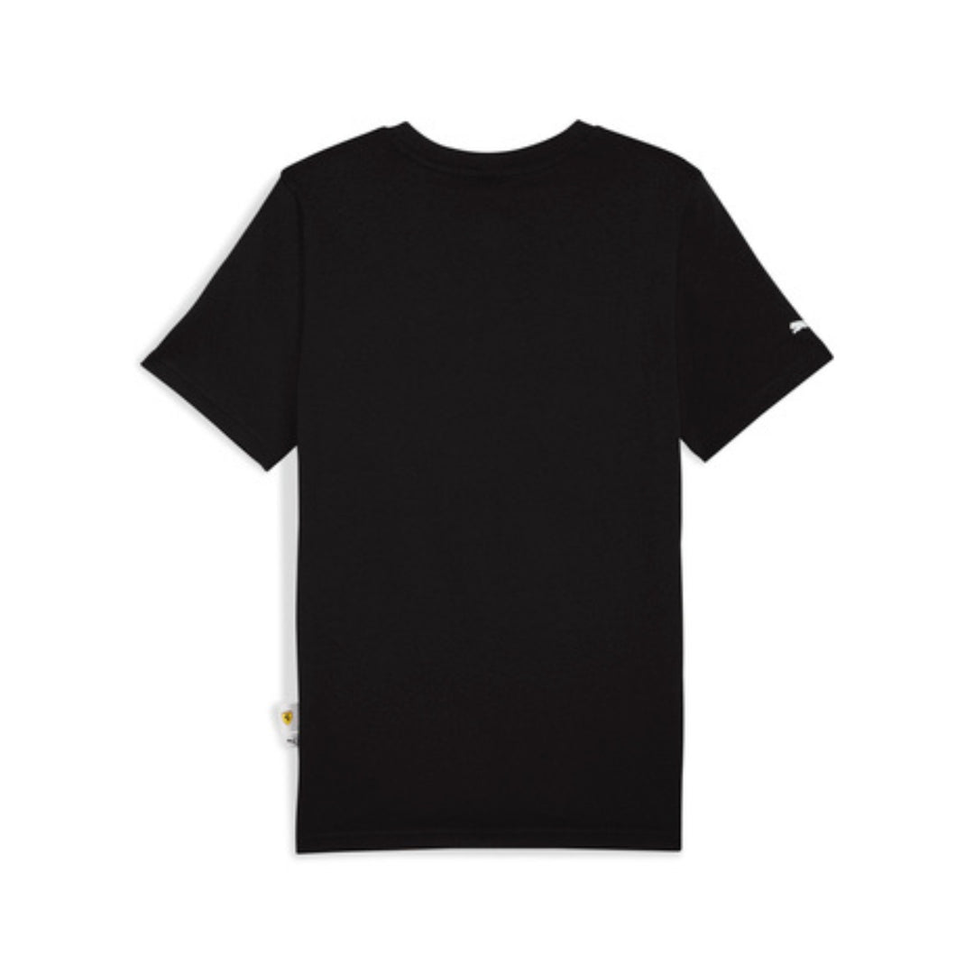 2025 Scuderia Ferrari F1™ Team Tonal Shield Men's T-Shirt - Red / Black / Persian Blue