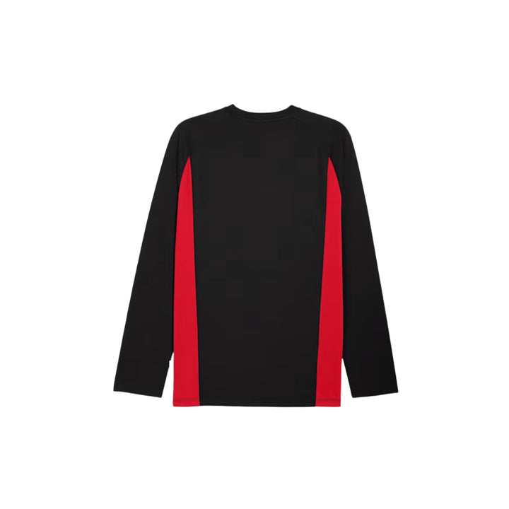 2025 Scuderia Ferrari F1™ HP Team Long‑Sleeve Tee – Rosso Corsa / Black