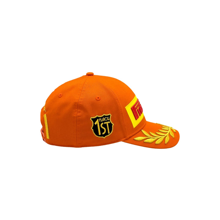 2025 Spanish GP Barcelona Circuit Pirelli F1® 1st Place  Podium Winner Cap - Orange
