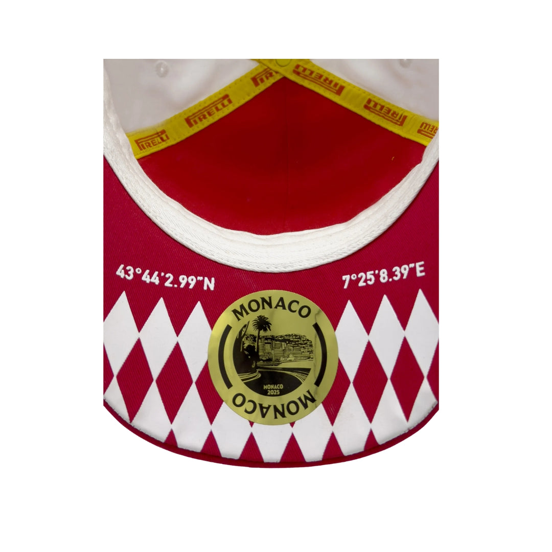 2025 Pirelli F1™ Podium Cap – Special Edition Monaco GP - Red/White