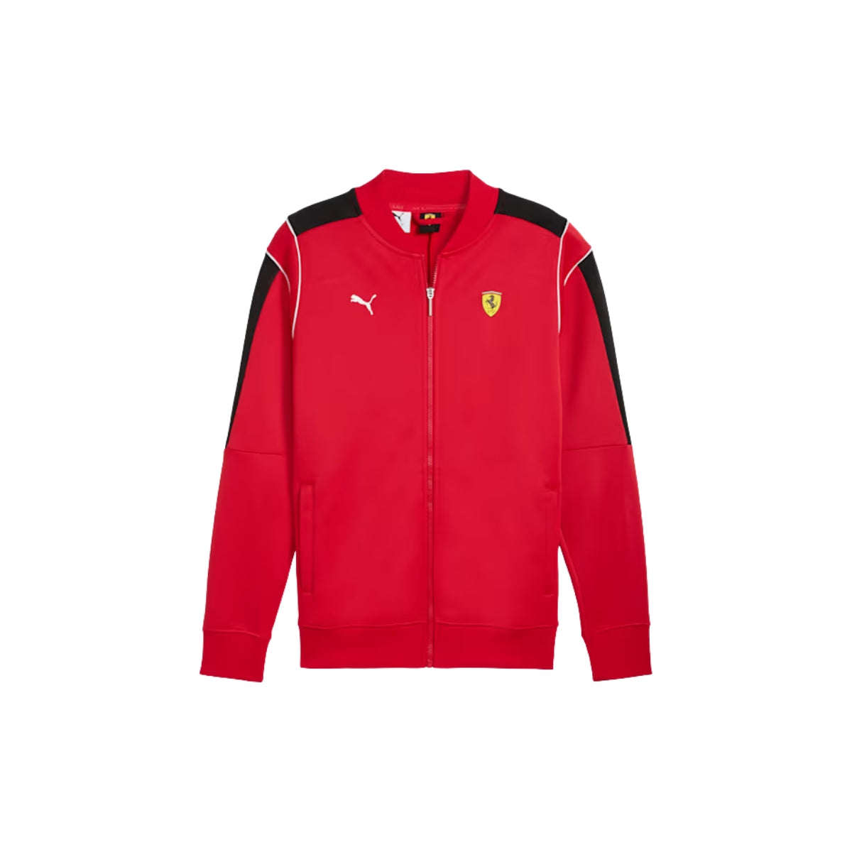 2025 Scuderia Ferrari F1™ Team MT7 Track Jacket - Black/ Red