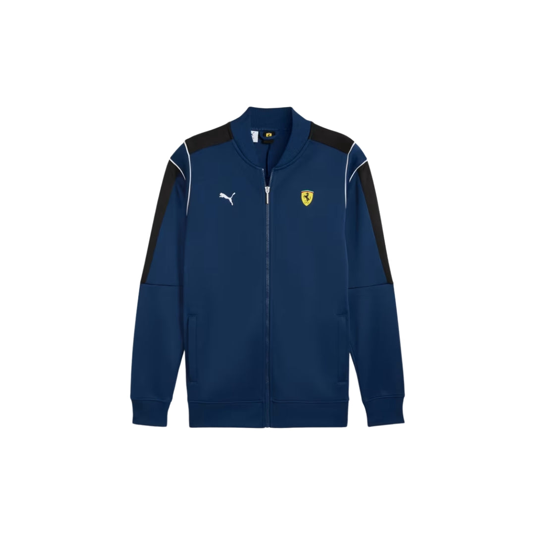 2025 Scuderia Ferrari F1™ Team MT7 Track Jacket - Black/ Red/Persian Blue
