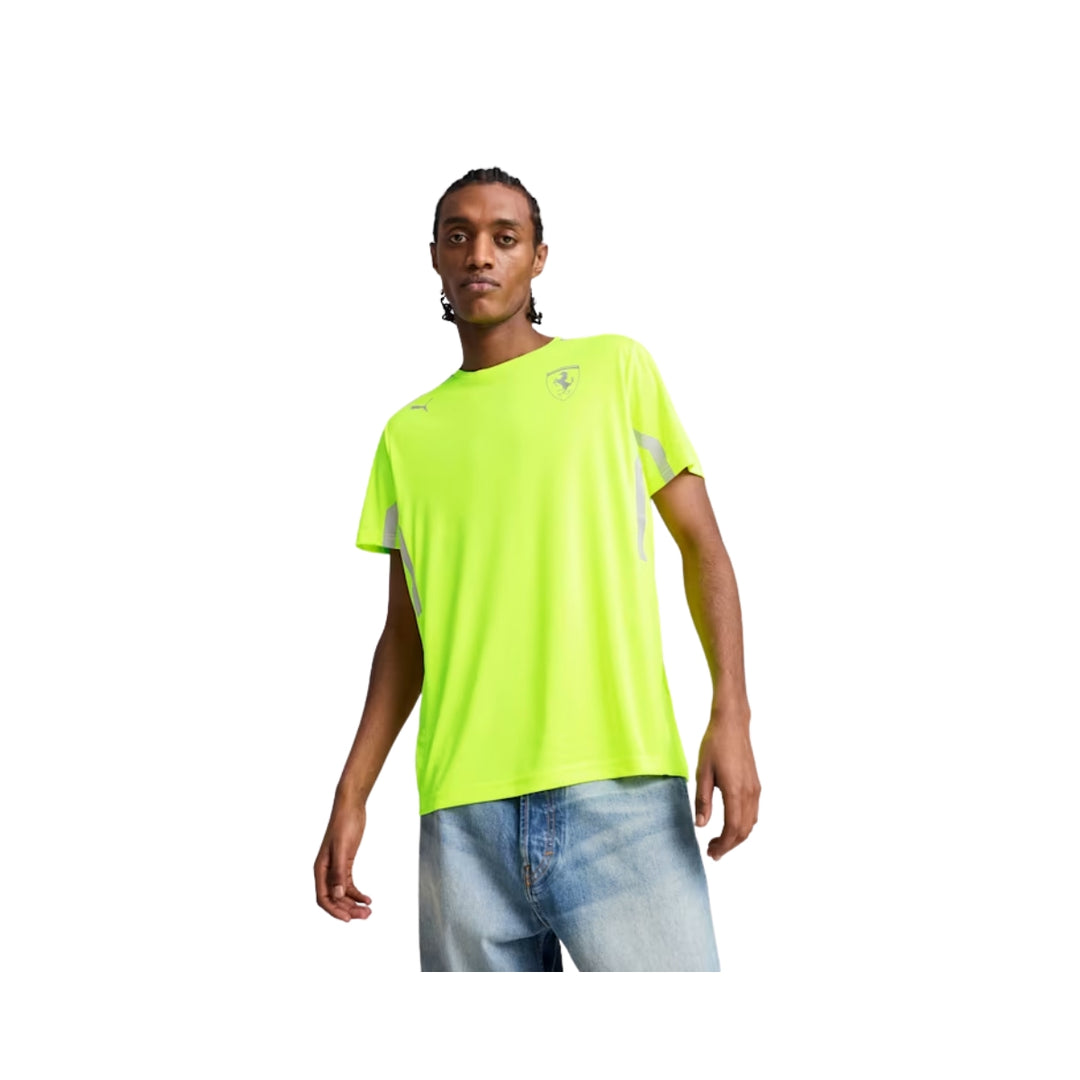 2025 Scuderia Ferrari F1™ Team Set Up Tee - Yellow Alert