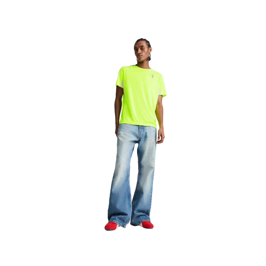 2025 Scuderia Ferrari F1™ Team Set Up Tee - Yellow Alert
