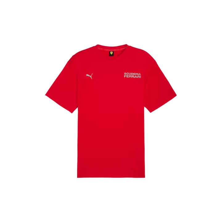 2025 Scuderia Ferrari F1™ Men's Motorsport T-Shirt - Black / Red