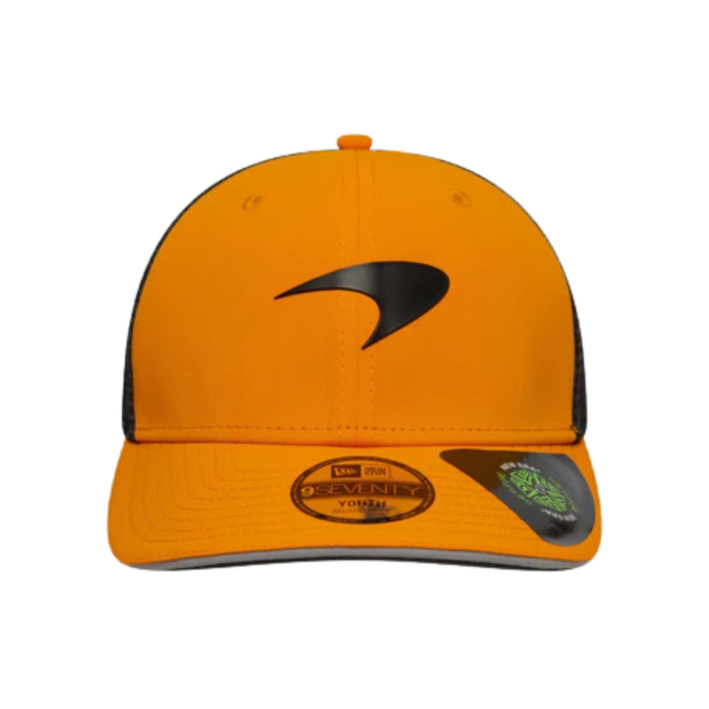 2025 McLaren F1™ Team 9Seventy Kids Trucker Cap Youth - Orange and Black