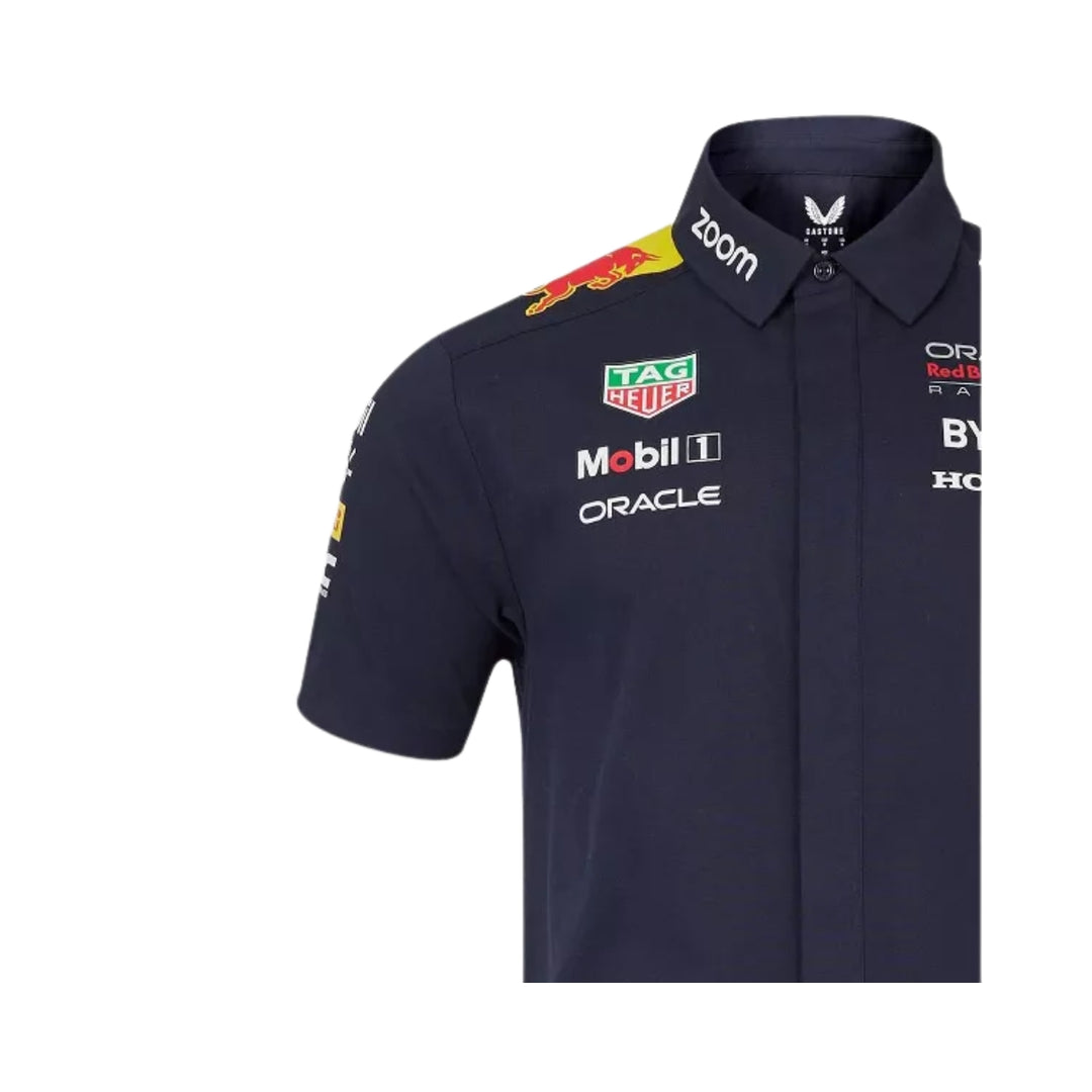 Red Bull Racing F1™ Team Button-Down Shirt – Navy
