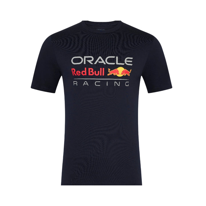Oracle Red Bull Racing F1™ Team Large Front Logo T‑Shirt – Navy Blue