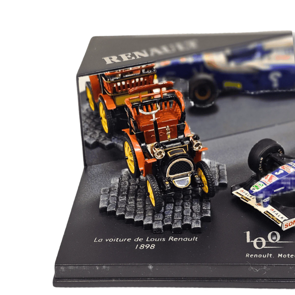 Vitesse 'Renault 1898' & '1997 Williams Villeneuve' FW19 Anniversary 1:43 Model Set