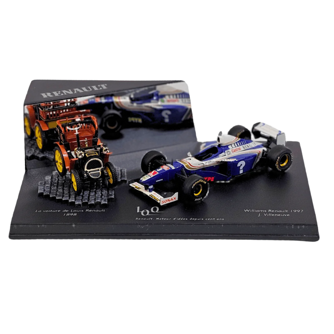 Vitesse 'Renault 1898' & '1997 Williams Villeneuve' FW19 Anniversary 1:43 Model Set