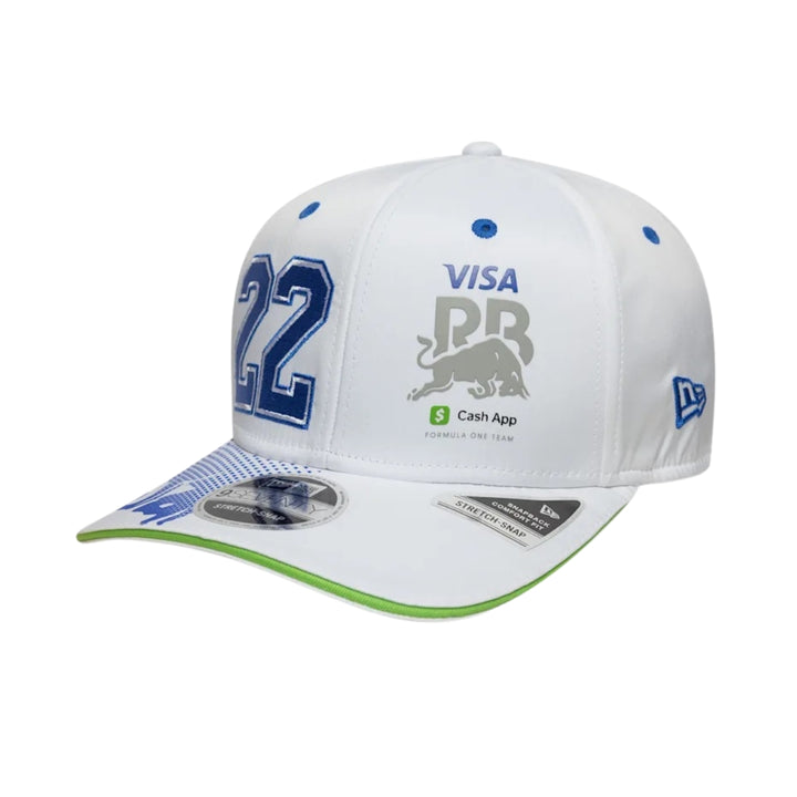 2025 Visa Cash App RB F1™ Team Yuki Tsunoda 9Seventy Adult Cap - White