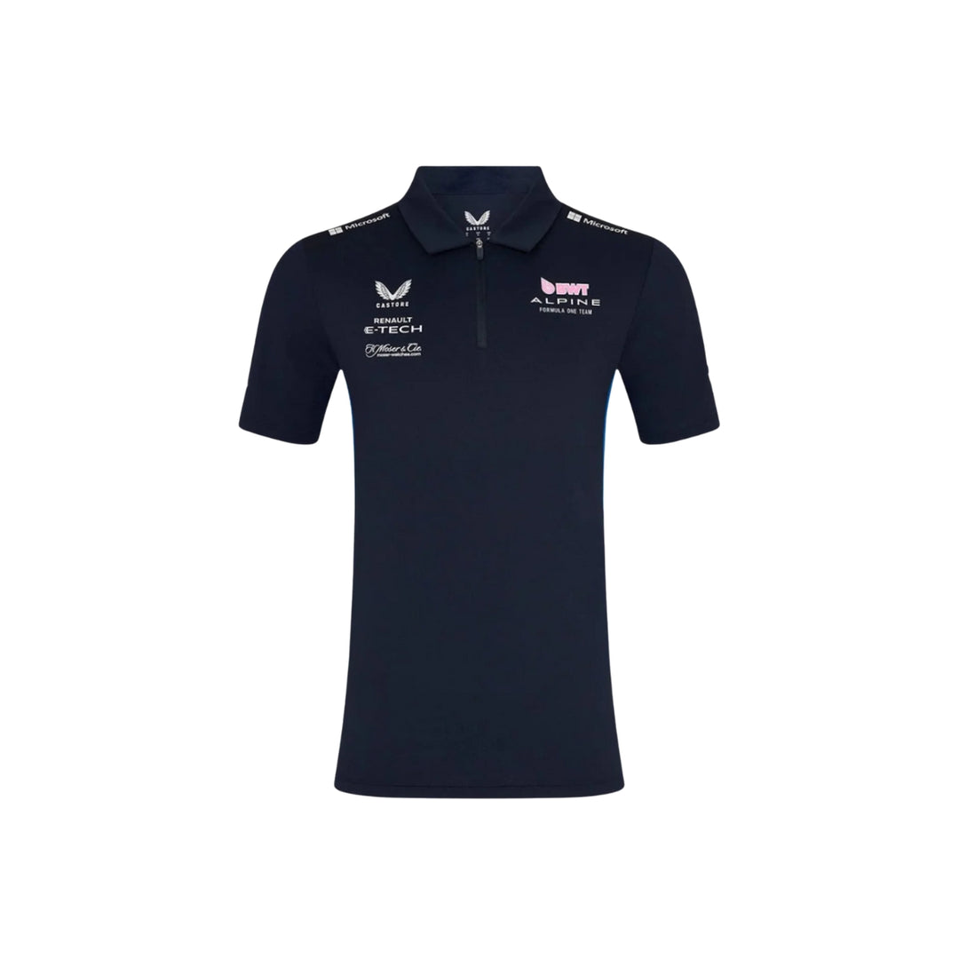 2025 BWT Alpine F1™ Men's Team Polo – Castore Blue 