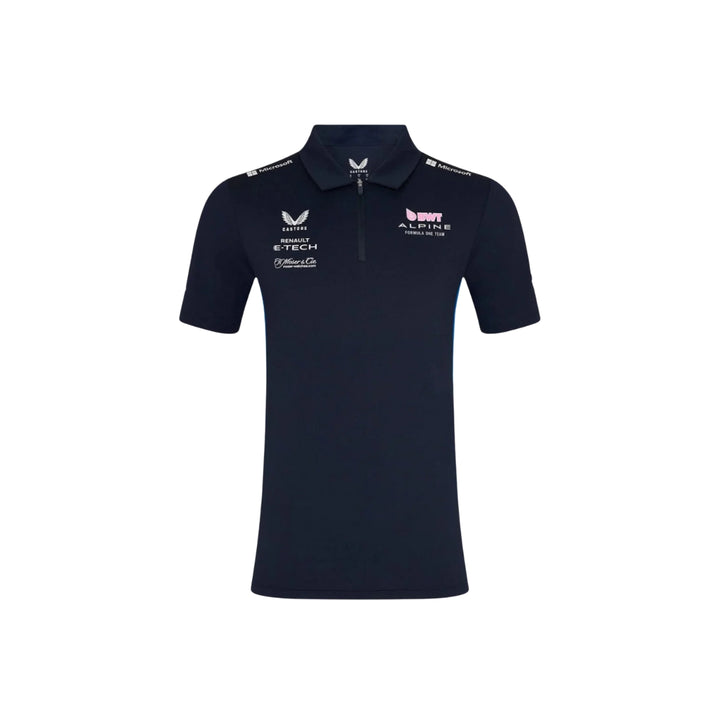 2025 BWT Alpine F1™ Men's Team Polo – Castore Blue 