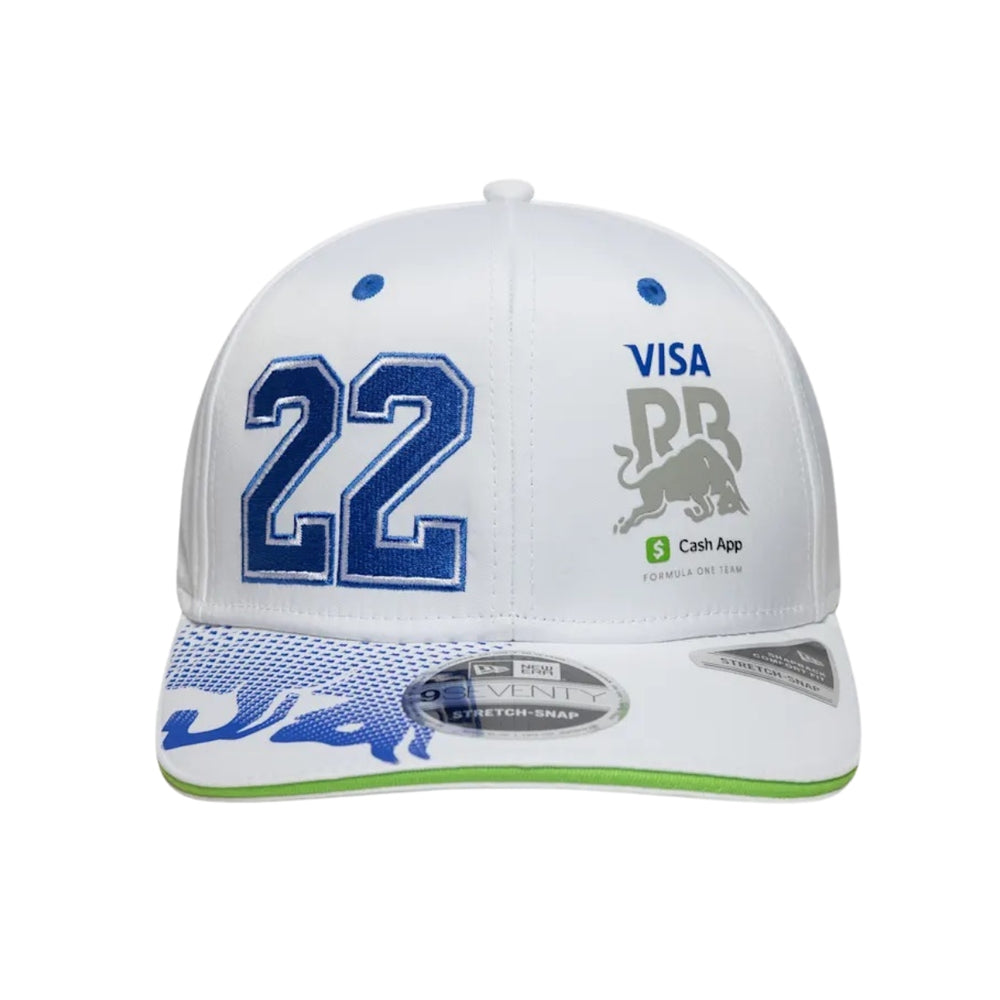 2025 Visa Cash App RB F1™ Team Yuki Tsunoda 9Seventy Adult Cap - White