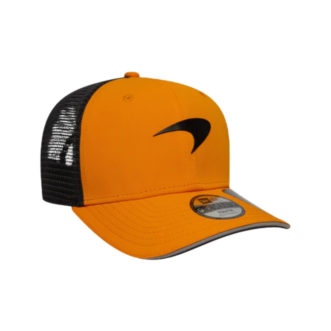 2025 McLaren F1™ Team 9Seventy Kids Trucker Cap Youth - Orange and Black