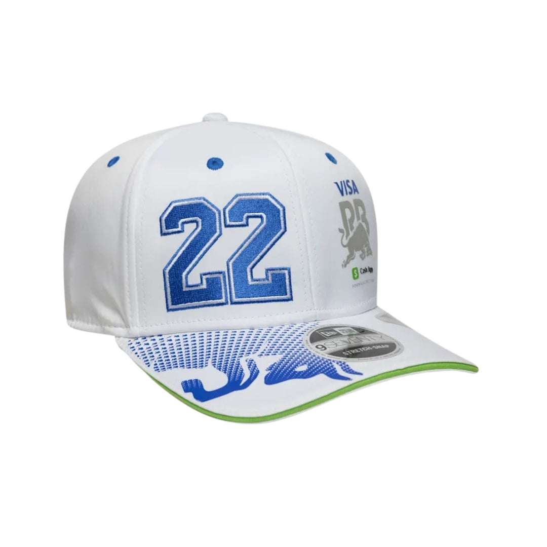 2025 Visa Cash App RB F1™ Team Yuki Tsunoda 9Seventy Adult Cap - White