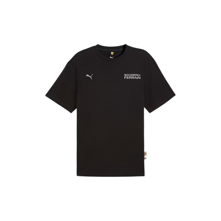 2025 Scuderia Ferrari F1™ Men's Motorsport T-Shirt - Black / Red