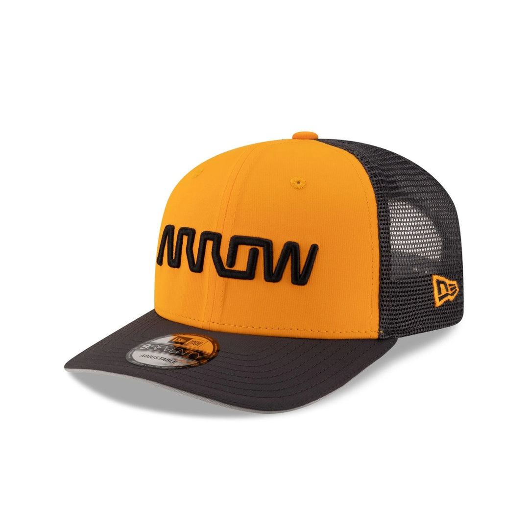 2025 McLaren F1™ Team Arrow 9Seventy Adjustable Truck Adult Cap - Papaya and Grey