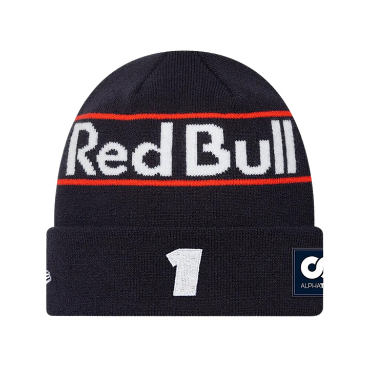 2025 Oracle Red Bull Racing F1™ Max Verstappen Cuff Knitted Youth Beanie - Navy Blue