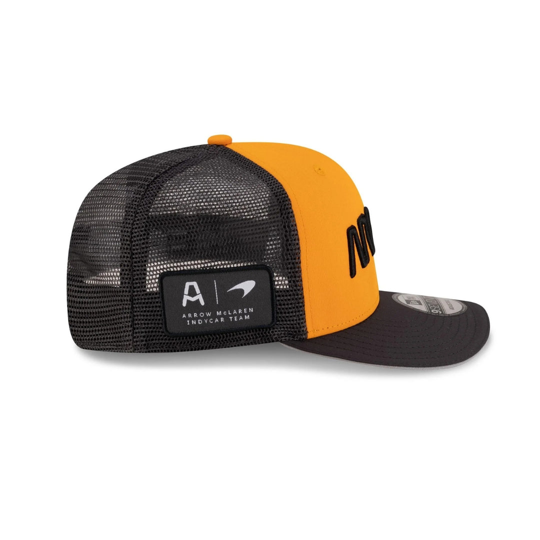 2025 McLaren F1™ Team Arrow 9Seventy Adjustable Truck Adult Cap - Papaya and Grey