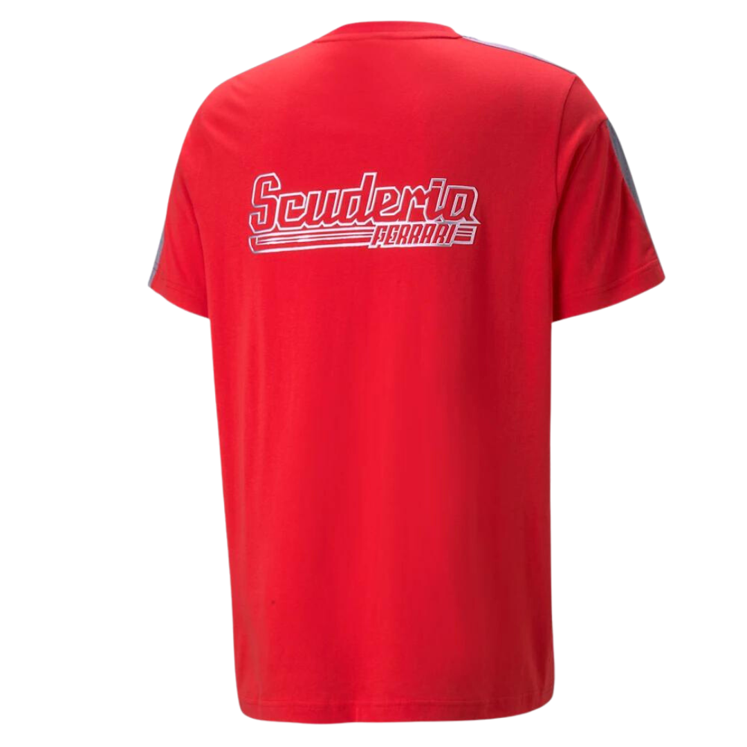Scuderia Ferrari Race MT7 Monochromatic T-shirt Adult - Red