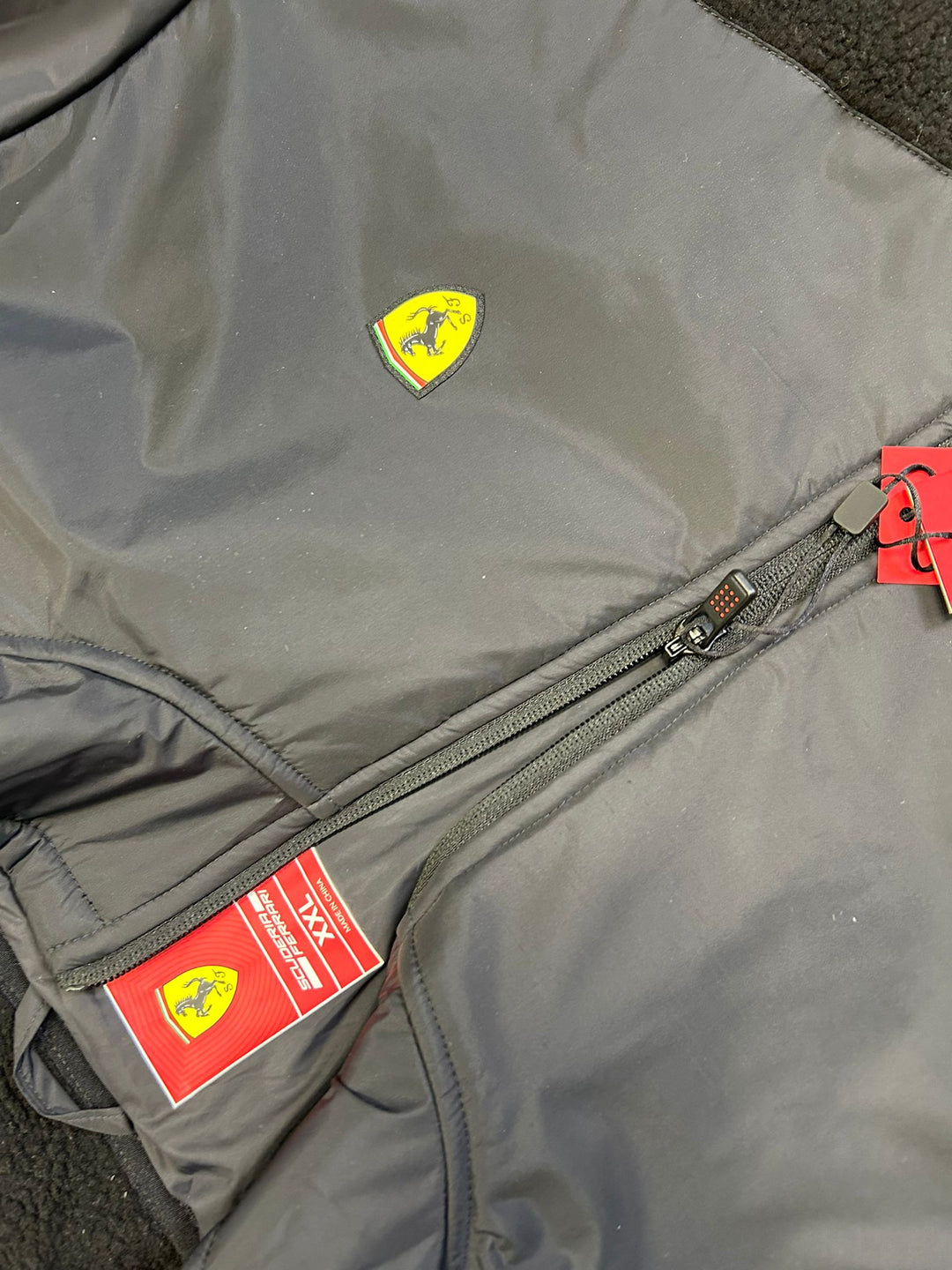 Scuderia Ferrari Fleece Jacket - Unisex - Black