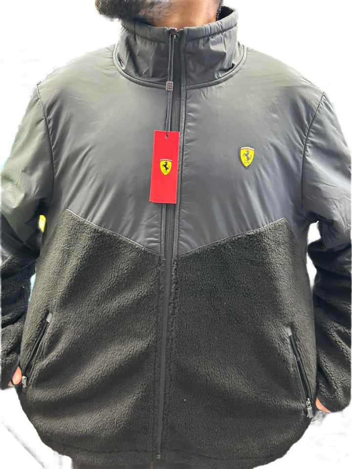 Scuderia Ferrari Fleece Jacket - Unisex - Black