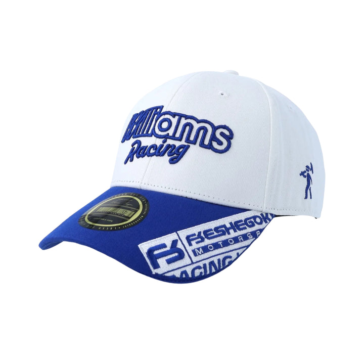 Williams Racing x Fresh Ego Kid Celebratory Adjustable Cap – White/Blue