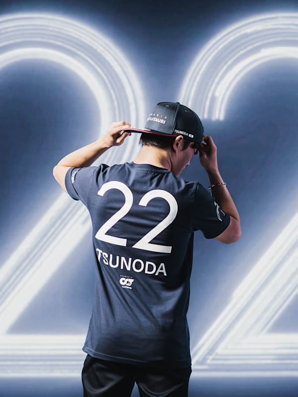 2023 Scuderia AlphaTauri F1™ Yuki Tsunoda T-shirt  - Men - Navy