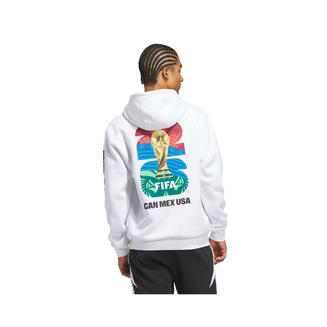 Adidas FIFA World Cup 26™ Match Ball Graphic Hoodie - White
