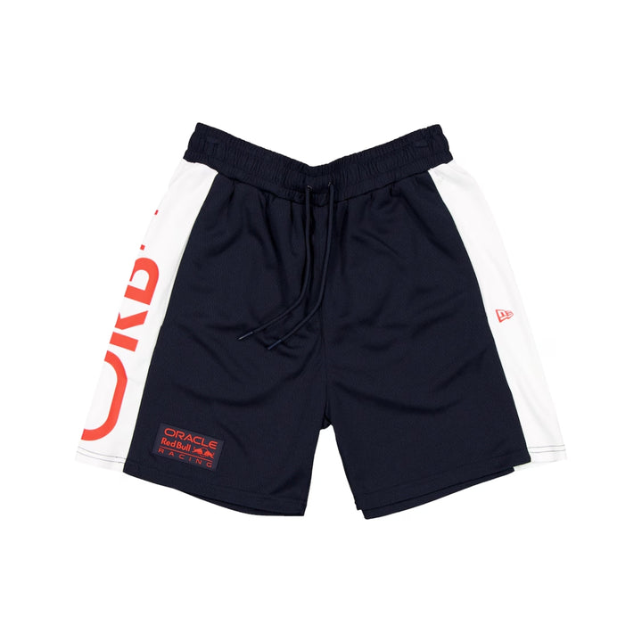 2025 New Era Red Bull Racing ™ Graphic Mesh Shorts - Men - Navy