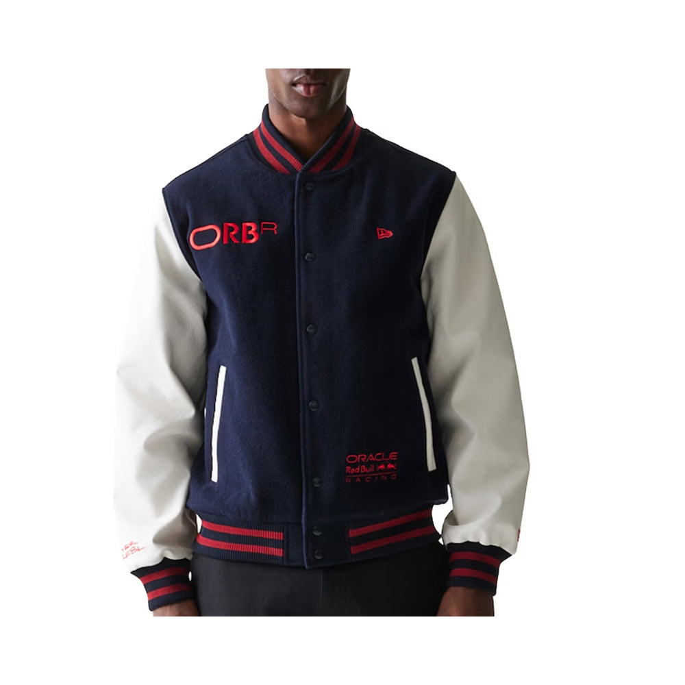 New Era Red Bull Racing ™ Team Varsity Jacket - Navy