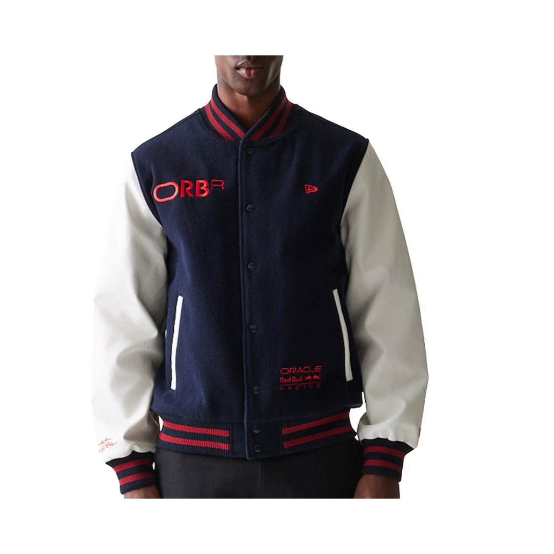 New Era Red Bull Racing ™ Team Varsity Jacket - Navy