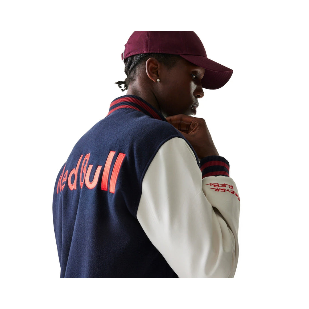 New Era Red Bull Racing ™ Team Varsity Jacket - Navy