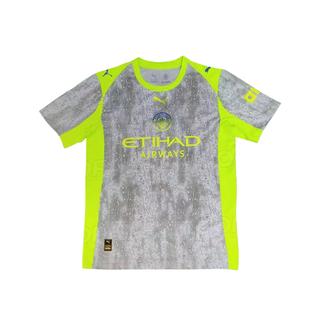 Manchester City 2025 / 26 Men's Third Kit Shirt – Silver