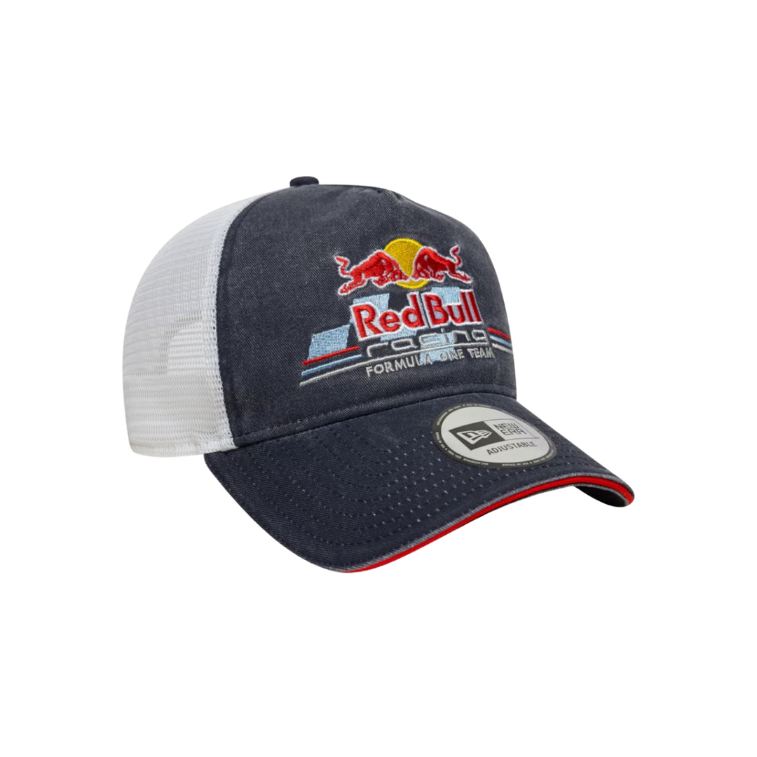 Oracle Red Bull Racing F1™ Team New Era Re‑Edition E‑Frame Trucker Cap – Navy/White