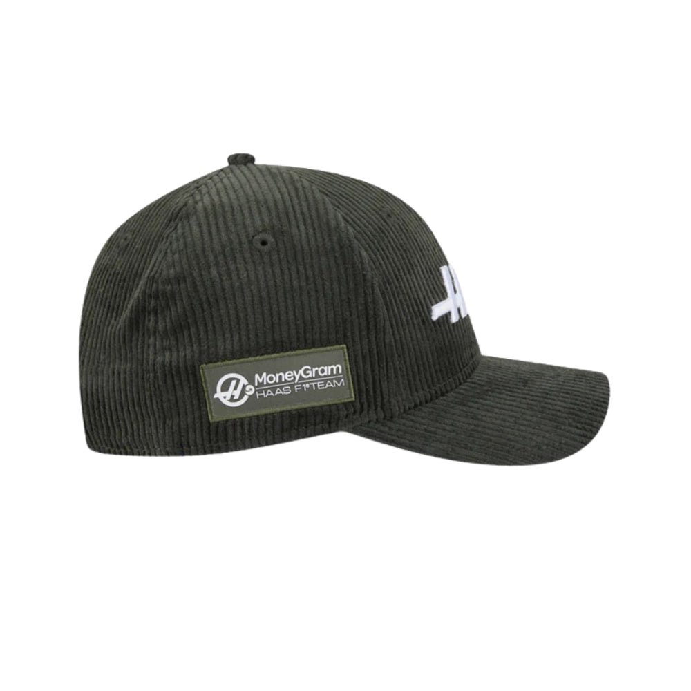 2025 Haas  F1™ Team New Era 9FORTY Corduroy Hat – Green