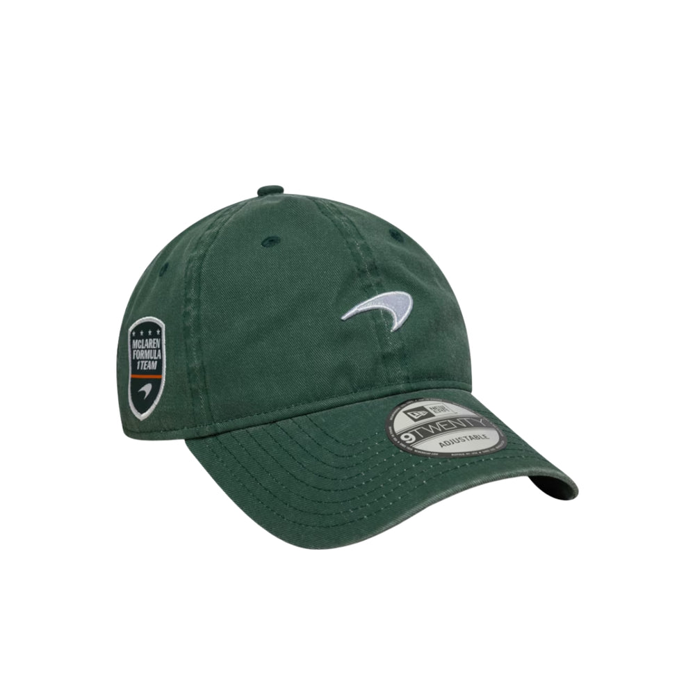 McLaren F1™ Team  New Era “Washed” 9TWENTY Adult Cap – Dark Green