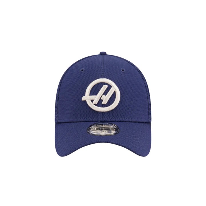 2025 Haas  F1™ Team New Era Dashmark 39THIRTY Fitted Hat – Navy (M/L)