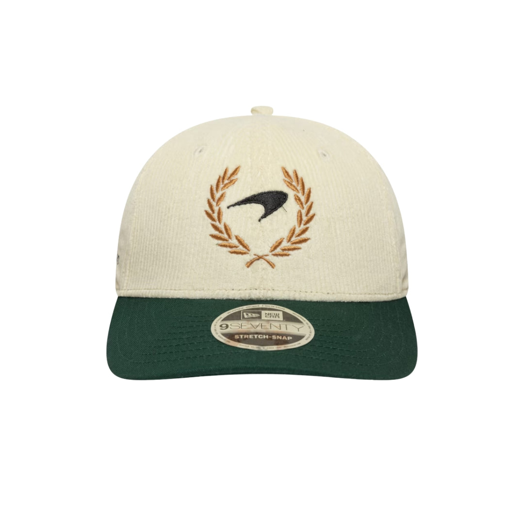 McLaren F1™ Team New Era Adult New Era 9SEVENTY Cord Cap - Cream/Green